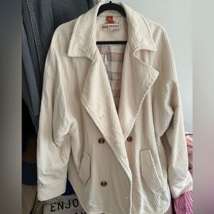 Free People Vintage Jacket. L. Fits like XL. Worn just several times.